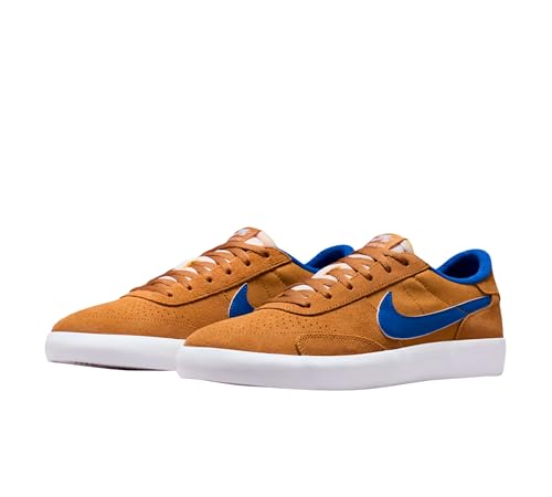 Nike SB Heritage Vulc Mens Trainers, Flax/Team Royal-Flax/White CD5010-200, Size 9.5 US