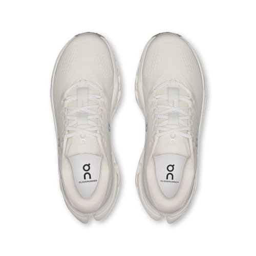 On Women's Cloudrunner 3 Sneakers, White | Ivory, 10 Medium US