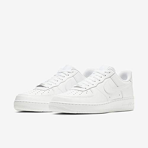 Nike Air Force 1 '07 Low Mens Basketball Shoes (10 Medium, White)