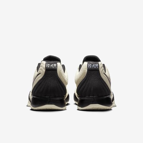 Ja 2 Basketball Shoes (FD7328-100, Coconut Milk/Black/Apricot Agate/Pink Foam) Size 12