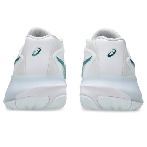 ASICS Women's Gel-Resolution X Tennis Shoes, 9, White/Pitch Green