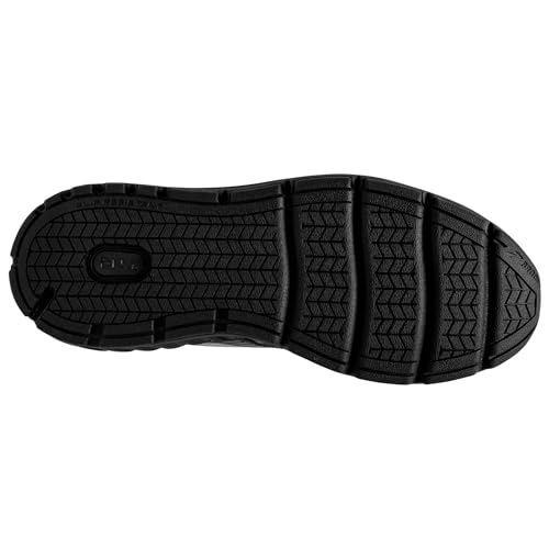 Brooks Men's Addiction Walker V-Strap 2 Walking Shoe - Black/Black - 10.5 Wide