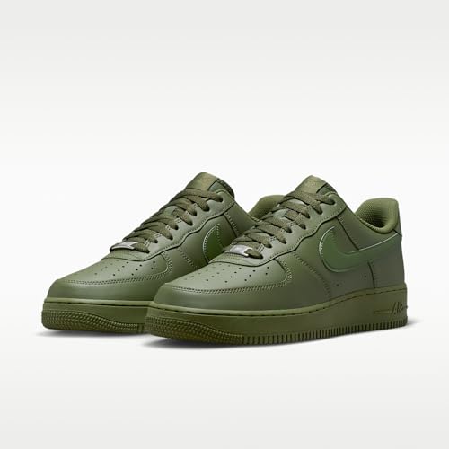 Nike Air Force 1 '07 Men's Shoes (Army Olive/Black/Army Olive) Size 10