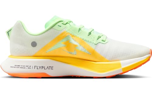 Nike Ultrafly Women's Trail Racing Shoes (DZ0489-102, Summit White/Vapor Green/Laser Orange/Black) Size 7