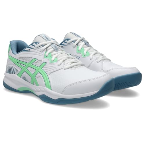 ASICS Men's Gel-RENMA 2 Pickleball Shoes, 8.5, White/Menthol