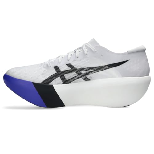 ASICS Unisex METASPEED RAY Running Shoes, 13M / 14.5W, White/Cobalt Burst