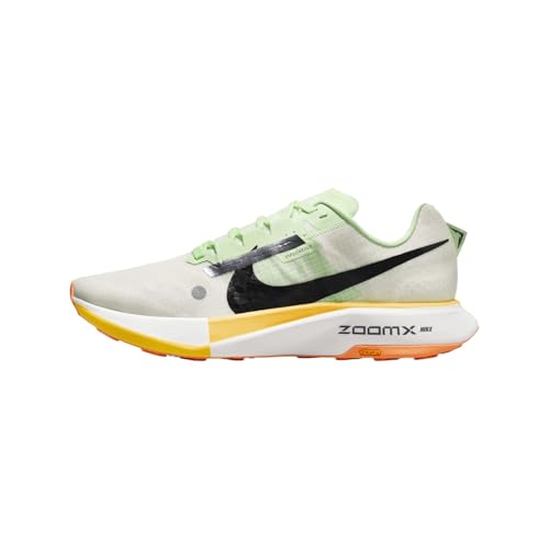 Nike Ultrafly Men's Trail Racing Shoes (DX1978-102, Summit White/Vapor Green/Laser Orange/Black) Size 6.5