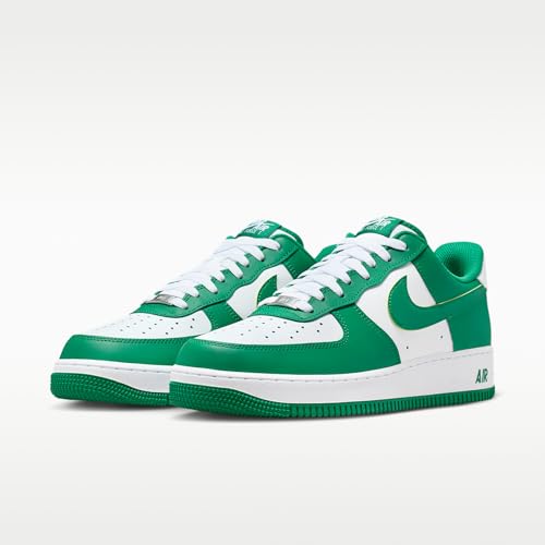 Nike Air Force 1 '07 Men's Shoes (White/White/Malachite) Size 13