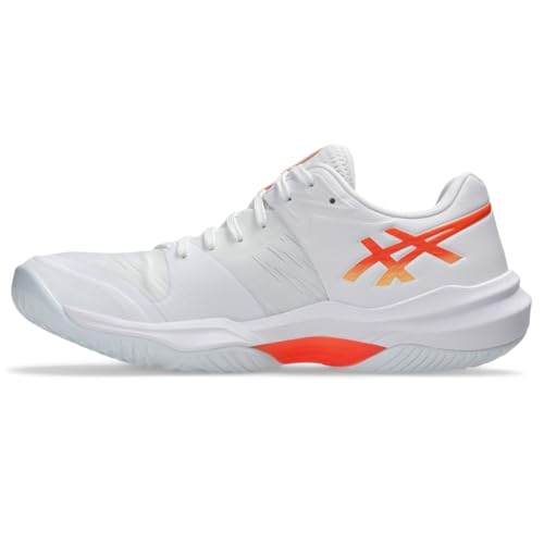 ASICS Women's Sky Elite FlyteFoam 3 Volleyball Shoes, 9, White/Vivid Coral