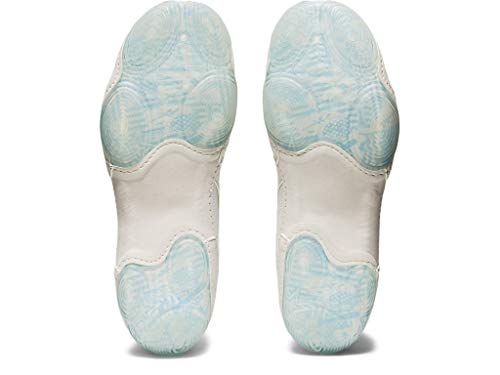 ASICS Men's JB Elite IV Wrestling Shoes, 7M, White/Soft Sky