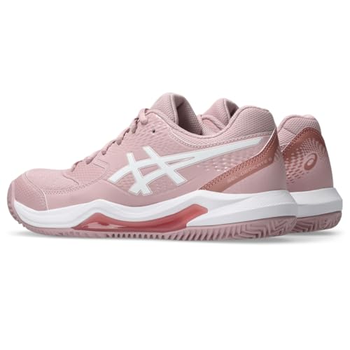 ASICS Women's Gel-Dedicate 8 Clay Tennis Shoes, 9, MORGANITE/White