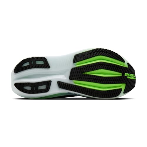 Brooks Men’s Glycerin Max 2 Neutral Running & Walking Shoe - Phantom/White/Green Gecko - 9.5 Medium
