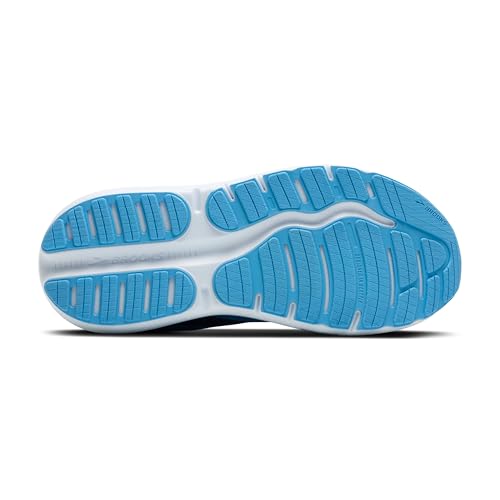 Brooks Men’s Ghost Max 2 Neutral Running & Walking Shoe - Bonnie Blue/Blue Ribbon/Yellow - 8 Medium