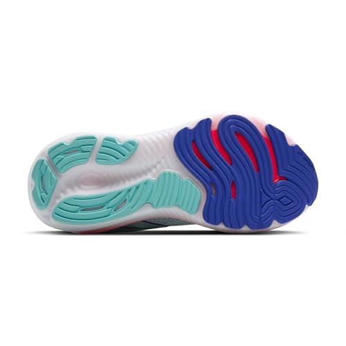 Brooks Women’s Glycerin 22 Neutral Running Shoe - White/Limpet Shell/Amparo Blue - 8.5 Medium