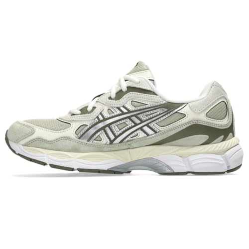 ASICS Unisex Gel-NYC Sportstyle Shoes, 9M / 10.5W, Khaki/Pure Silver