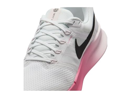 Nike Women's Run Swift 3 Road Running Shoes, White/Black-Pearl Pink-Peony, 12