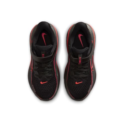 Nike Little Kids Air Winflo 12, Black/Black-Red Orbit-Dark Smoke Grey, 13C