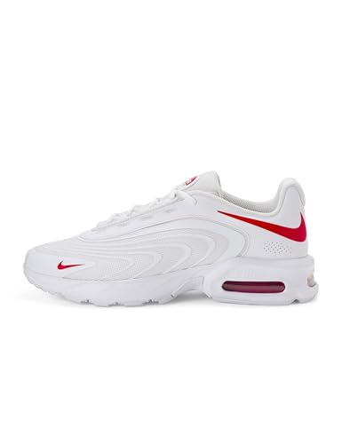 Nike Men's Air Max Fire Shoes, White/University Red, 12
