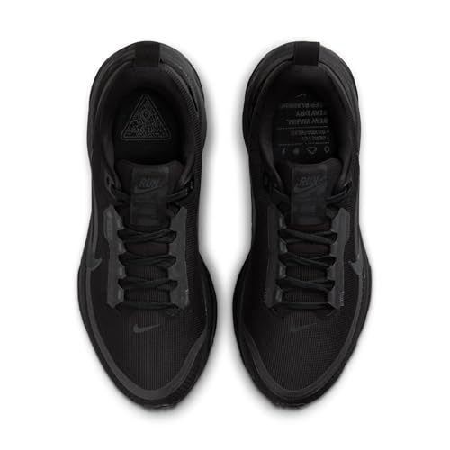 Nike Vomero 18 Gore-TEX Women's Waterproof Road Running Shoes with Reflective Accents (Black/Anthracite) Size 8