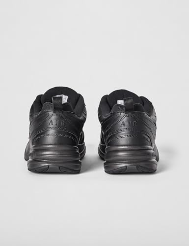 Nike Men's Air Monarch IV Training/Workout Shoes, Black/Black, 10