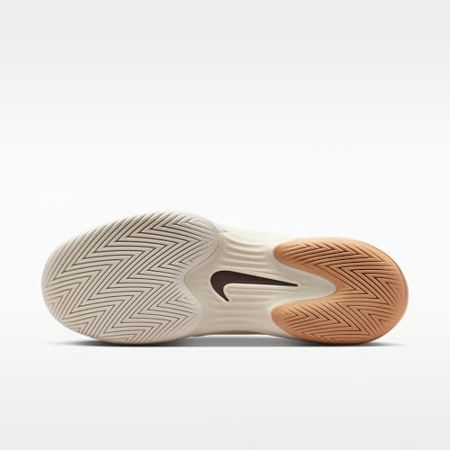 Nike Vapor 12 Women's Hard Court Tennis Shoes (Pale Ivory/Vachetta Tan/Tattoo) Size 7.5