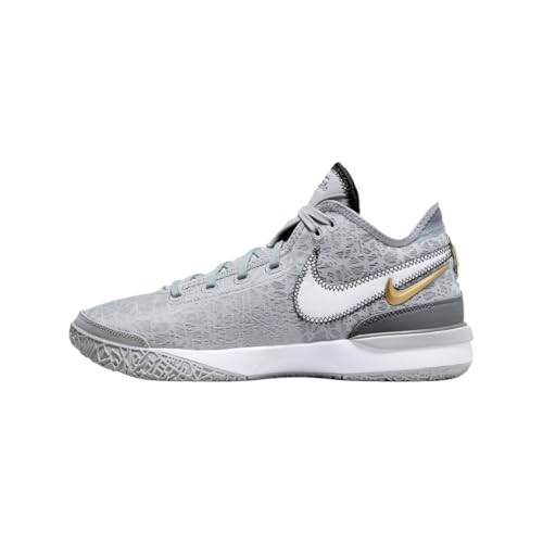 NIKE Lebron NXXT Gen Basketball Shoes (DR8784-004,Wolf Grey/White-Iron Grey-Black) Size 11
