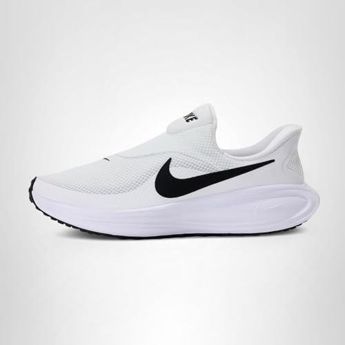 Nike Men's Revolution 8 Road Running Shoes, White/Black-Wolf Grey, 10.5