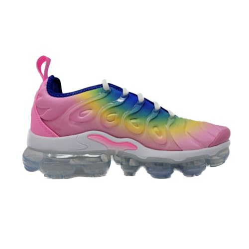 Nike Womens's Air Vapormax Plus Running Shoes, Pink Spell/Citron Pulse, 6 M US