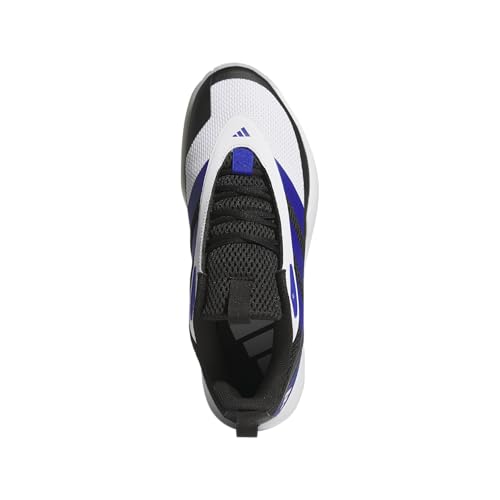 Adidas Unisex-Adult Front Court Basketball, Black/Lucid Blue/White, 6.5