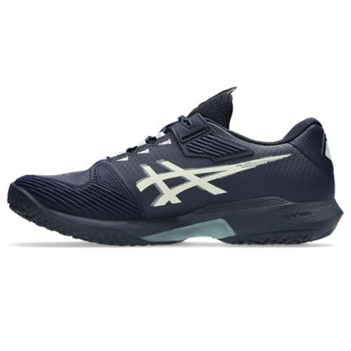ASICS Men's Solution Speed FF 4 OC Tennis Shoes, 11.5, Midnight/Ivory