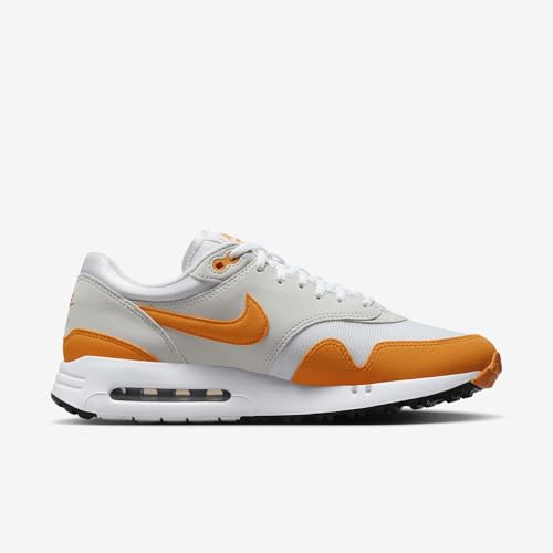 Nike Air Max 1 '86 OG G Men's Golf Shoes (DV1403-118, White/Photon Dust/Black/Bright Ceramic) Size 12