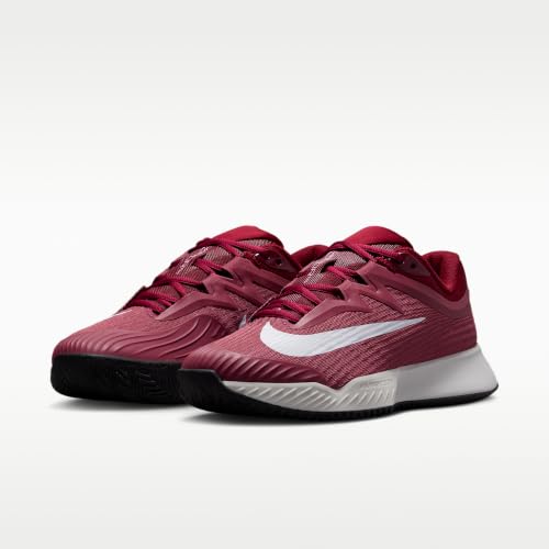 Nike Vapor Pro 3 Women's Clay Court Tennis Shoes (Pink Smoke/Vast Grey/Black/White) Size 9