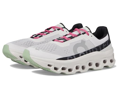 On Mens, Cloudmonster Frost/Black 9 Medium
