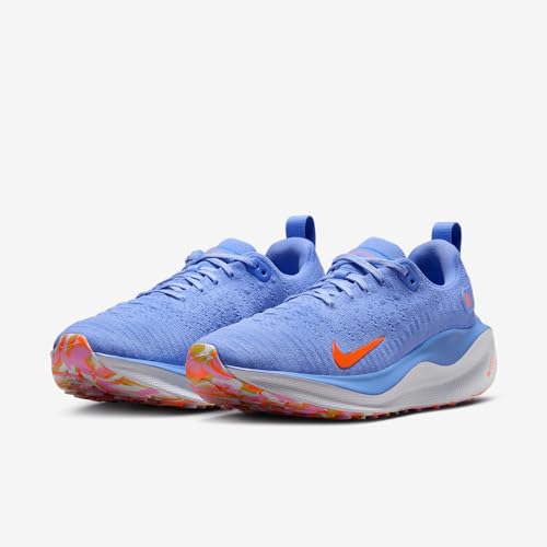 Nike InfinityRN 4 Women's Road Running Shoes (DR2670-403, Royal Pulse/Football Grey/Black/Hyper Crimson) Size 7