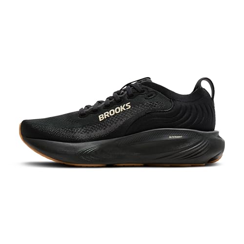 Brooks Women’s Adrenaline GTS 25 Supportive Running & Walking Shoe - Black/Biscuit - 8.5 Medium
