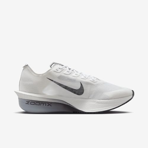 Nike Vaporfly 4 Women's Road Racing Shoes (HF6412-100, White/Obsidian Mist/Pure Platinum/Gridiron) Size 7.5