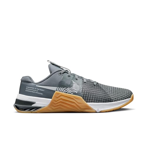 Nike Men's Metcon 8 Trainers, Smoke Grey White Dk Smoke Grey, 11.5 Men