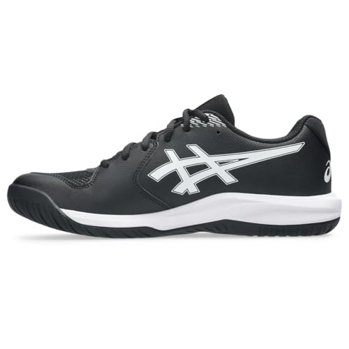 ASICS Men's Gel-Dedicate 9 Tennis Shoes, 10.5, Black/White