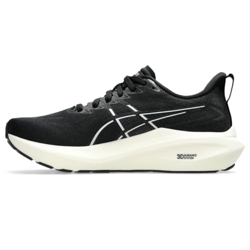 ASICS Women's GT-2000 13 Running Shoes, 9.5, Black/White