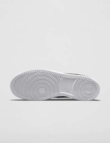 Nike Men's Court Vision Low Next Nature Shoes, Black/White-Black, 10