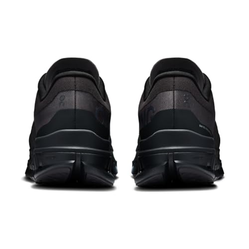 On Running Cloudflow 5 Men's Helion Max Energy Nylon Blend Trainers (Black, US 8.5)