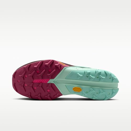 Nike Kiger 10 Trail Running Shoes (Mint Foam/Burgundy Crush/Sweet Beet/Seaweed) Size