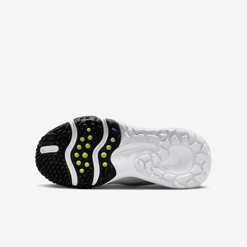 Nike Cross Turf Big Kids' Shoes (White/Black) Size 4