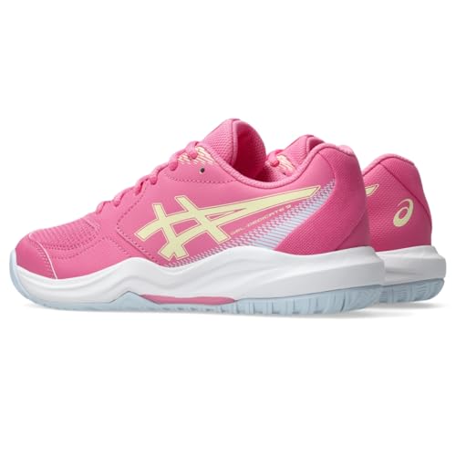 ASICS Kid's Gel-Dedicate 9 GS Tennis Shoes, 2, Dragon Fruit/Soft Yellow