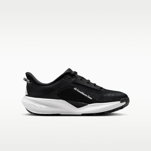 Nike ACG Pegasus Trail Junior Running Shoes (Black/Anthracite/Summit White) Size 2