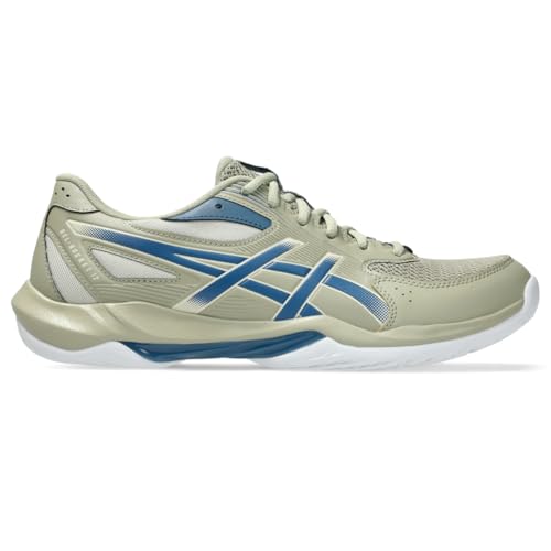 ASICS Men's Gel-Rocket 12 Volleyball Shoes, 9, Khaki/Winter SEA