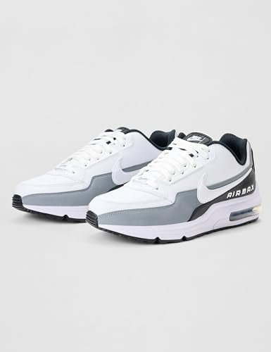 Nike Men's Air Max LTD 3 Shoes, White/White-Black-Cool Grey, 10.5