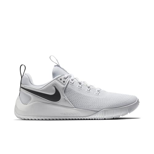 Nike Womens Zoom Hyperace 2 Volleyball Shoe nkAA0286 100 (9 M) White/Black