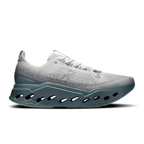 On Mens Cloudsurfer Max Iceberg/Olive 8 Medium