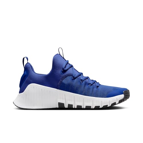 Nike Free Metcon 6 Men's Workout Shoes (FJ7127-401, Astronomy Blue/Hyper Crimson/Pale Ivory/Black) Size 11